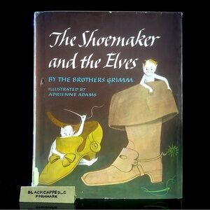 Grimm Brothers The Shoemaker and the selves Adrienne Adams Children Kids 1960